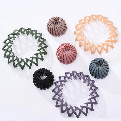 Bird Nest Shaped Ponytail Hair Clip – Magic Lazy Braider Hairpin for Women - My Store